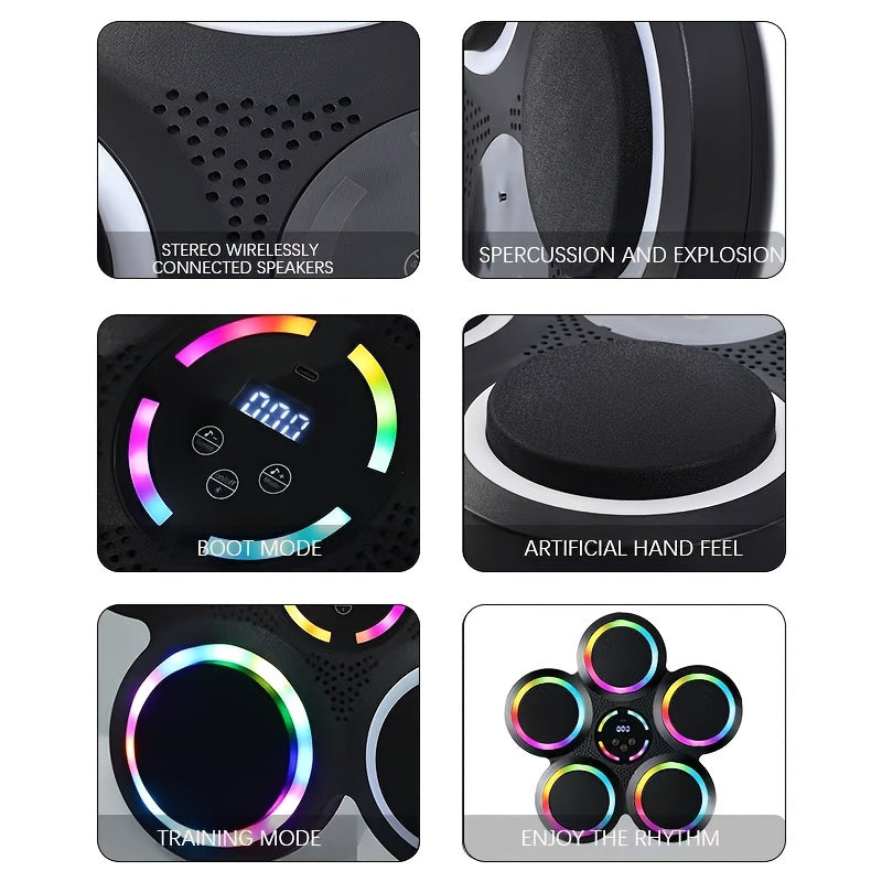Smart Music Boxing Machine Set With Dynamic Sound Effects