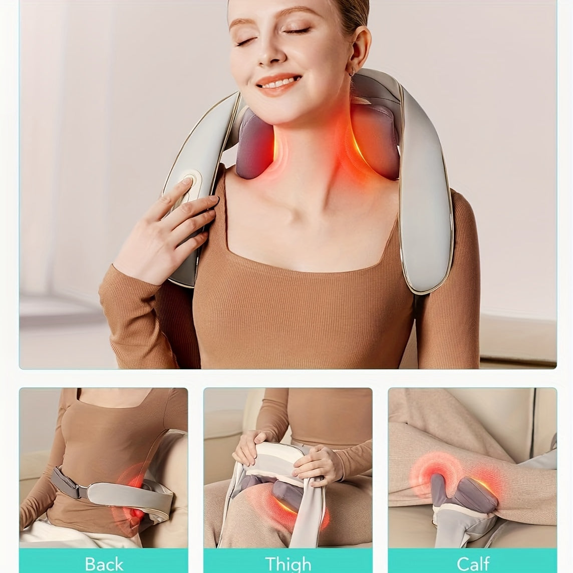 SKG H5MINI Wireless Deep Tissue Neck and Shoulder Massager