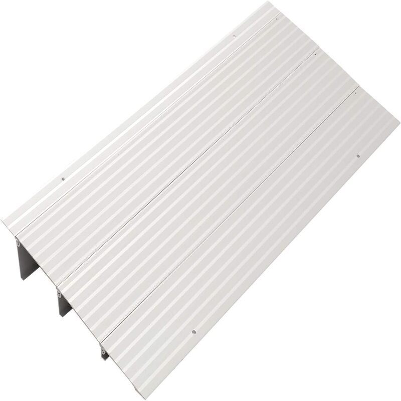 Adjustable Aluminum Alloy Wheelchair Threshold Ramp for Easy Access