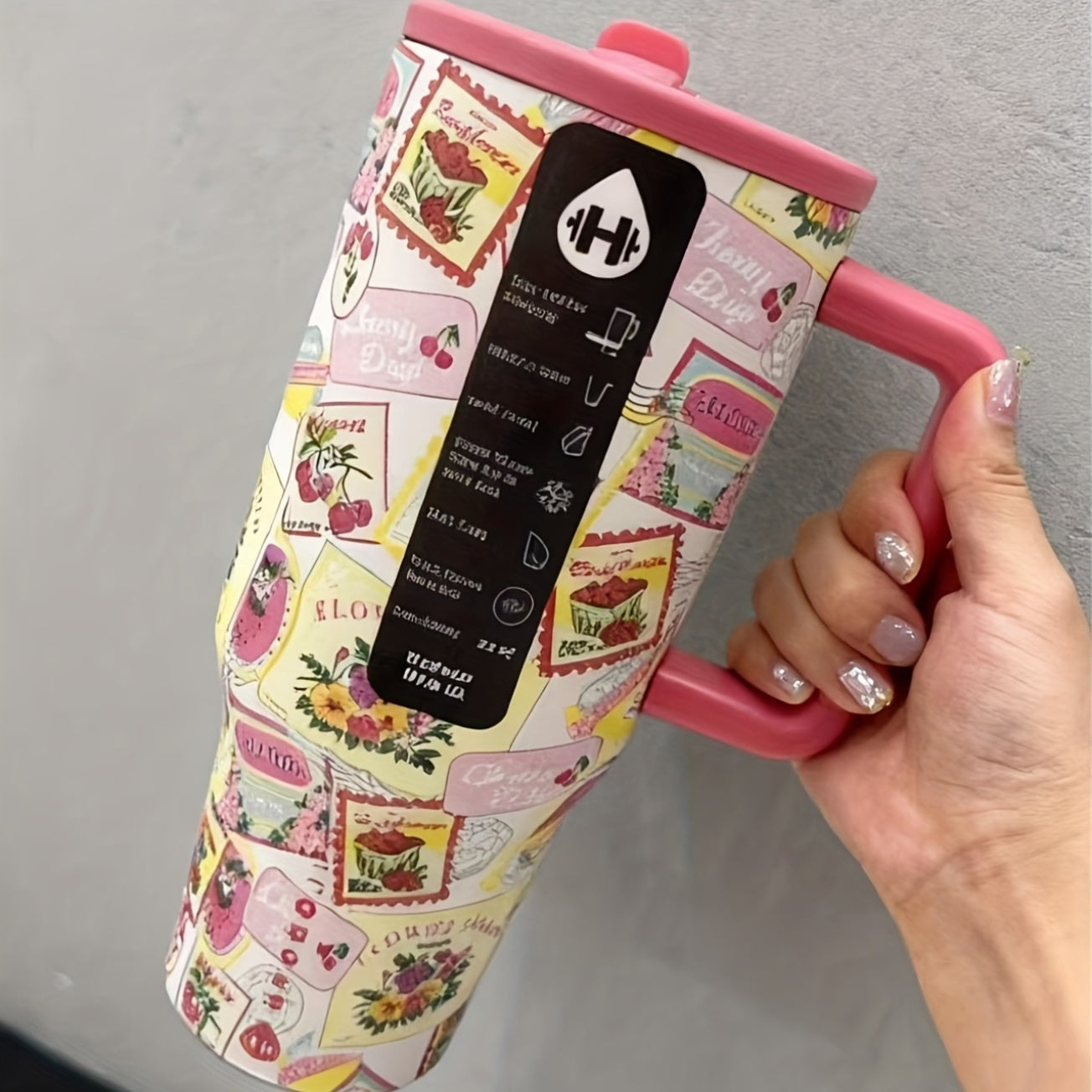 HydroJug Vacuum Insulated Stainless Steel Water Bottle Tumbler