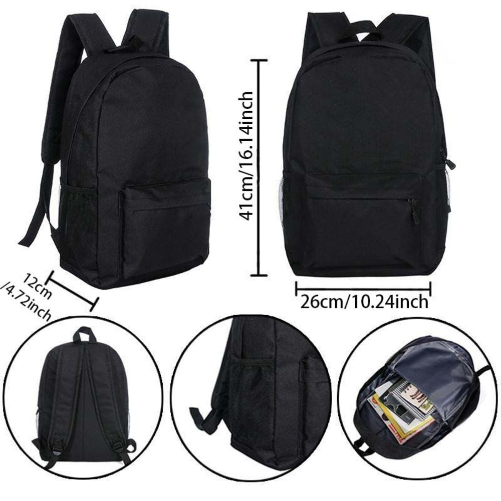 Alphabet Name Backpack Customizable Name Laptop Bag