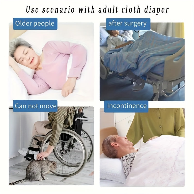 Leakproof Reusable Incontinence Underwear with Wet Bag for Comfort