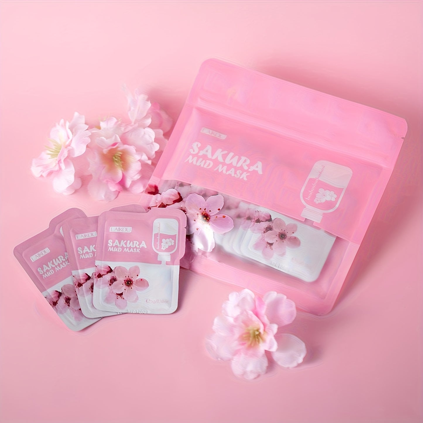 Sakura Hydrating Facial Care Set With Cleansing Brush