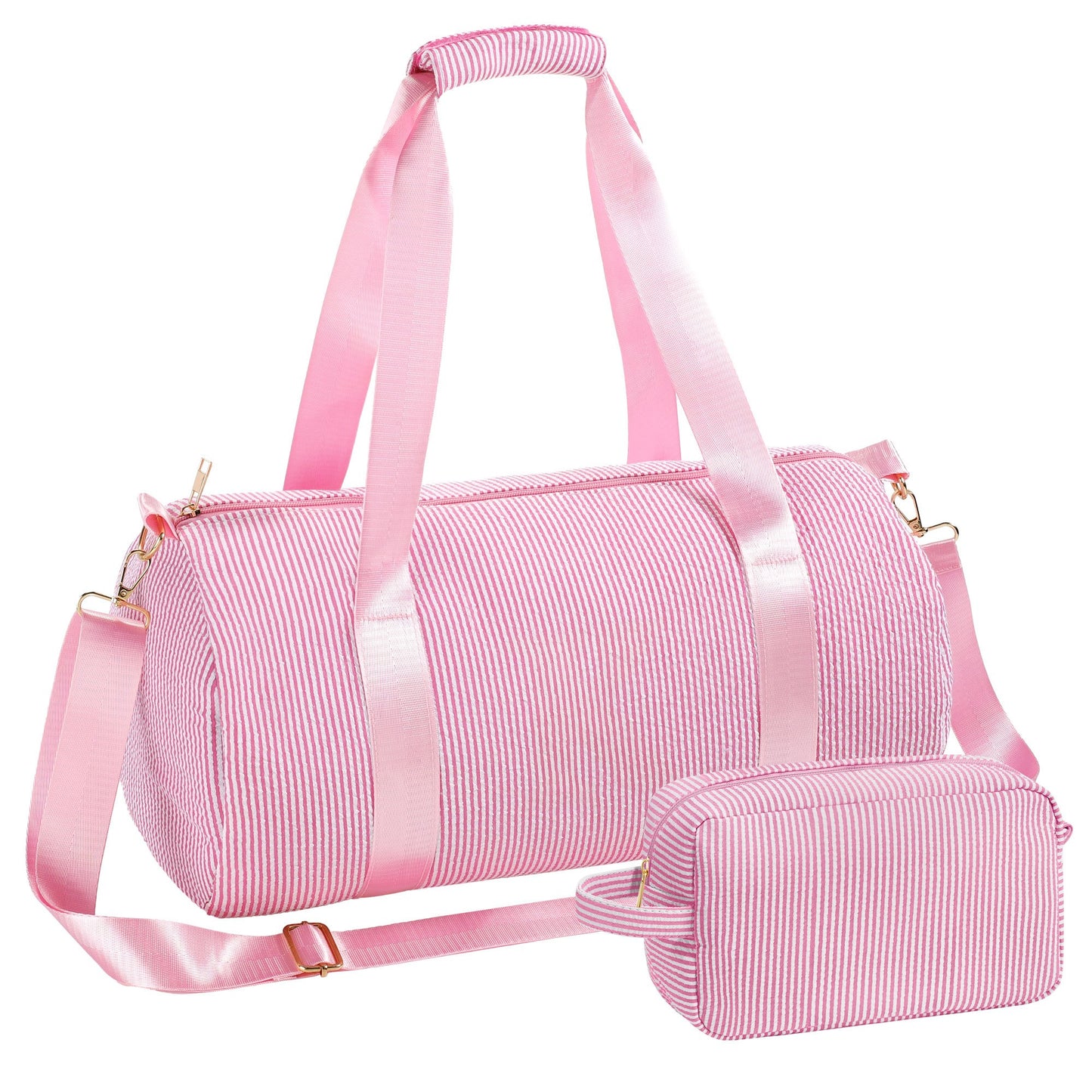 Embroidered Alphabet Travel Bag Set Elegant Organization