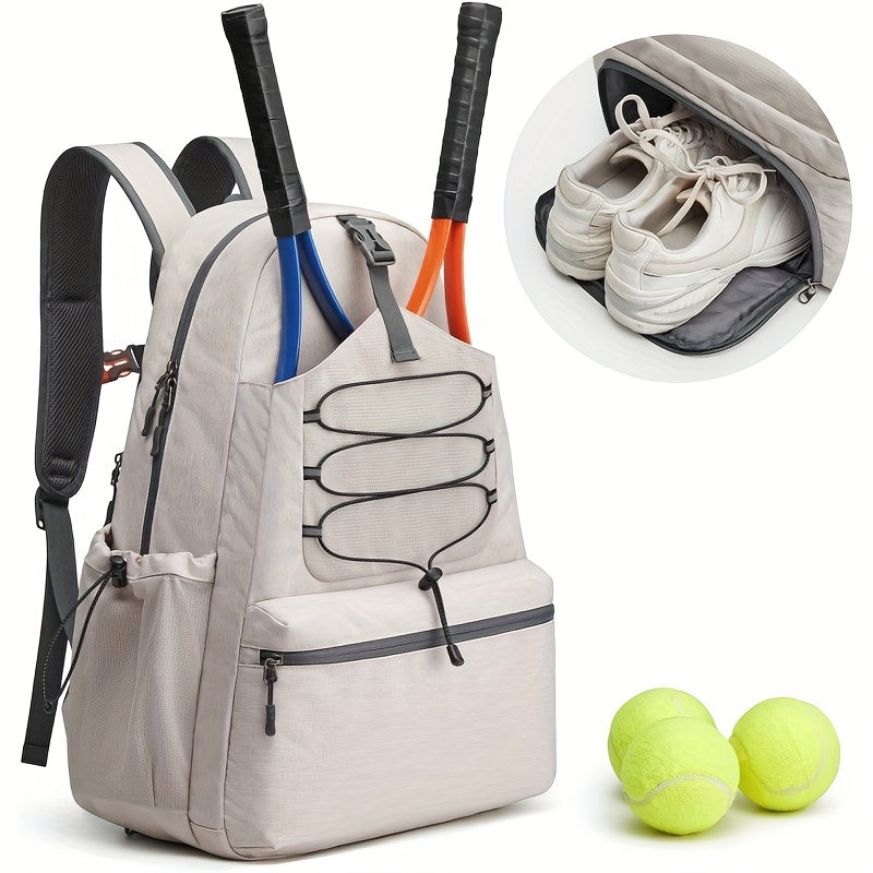 Multi Sport Backpack Racket Storage Tennis Badminton Gym