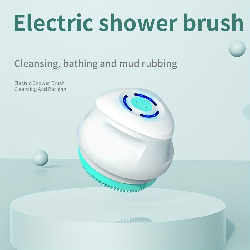 Rechargeable Electric Shower Brush Set for Relaxing Spa Experience