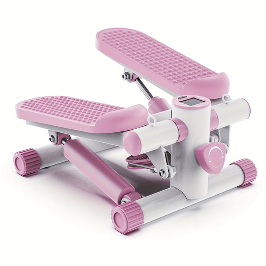 Mini Stair Stepper With Resistance Bands LCD Monitor