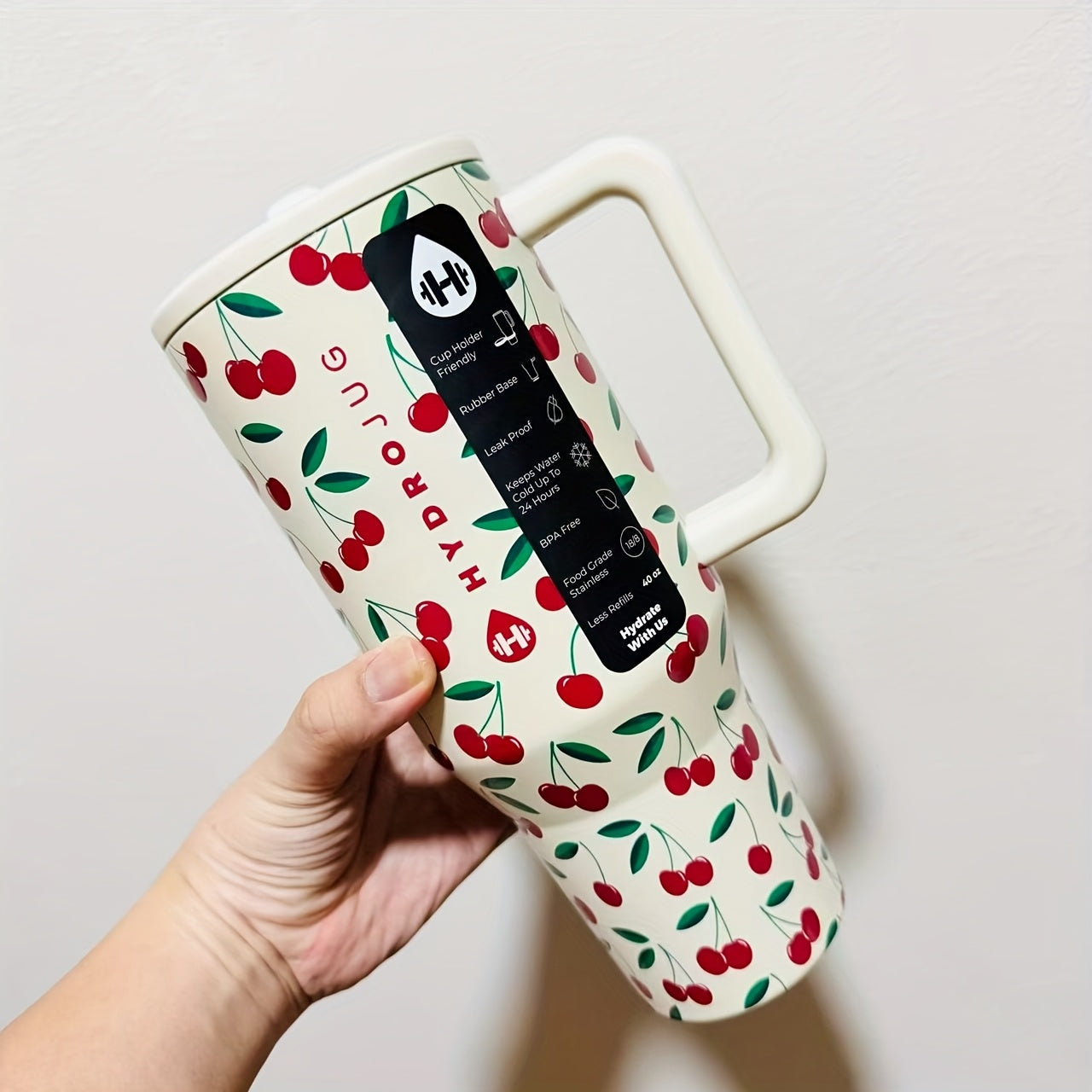 HydroJug Vacuum Insulated Stainless Steel Water Bottle Tumbler