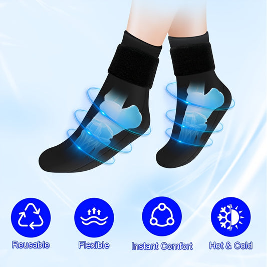 Reusable Gel Compression Ankle Socks for Instant Comfort and Support