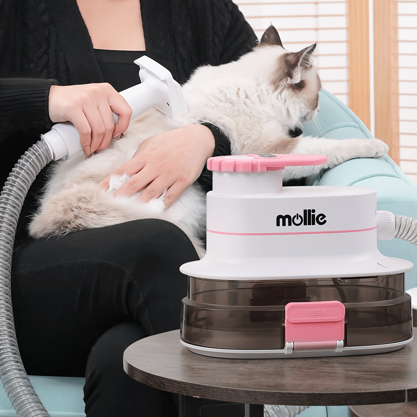 Dog Grooming Vacuum Kit with Blower and Grooming Tools