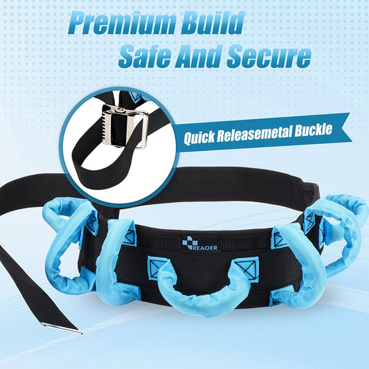 Adjustable Gait Belt for Elderly Transfer and Walking Assistance