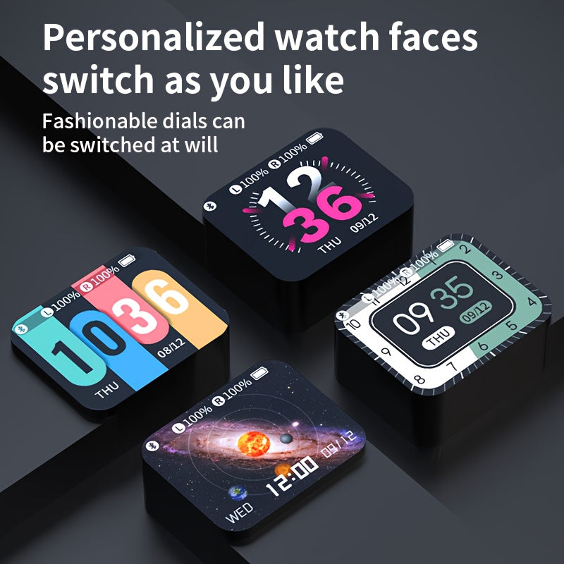 AI Translator Earbuds Touch Screen 144 Languages for Global Conversation