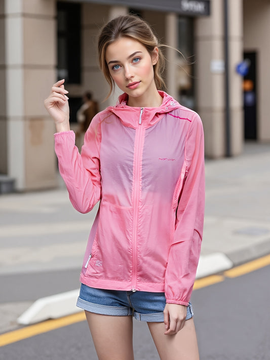 Breathable Hooded Sunscreen Hoodie for Women Outdoor Activities