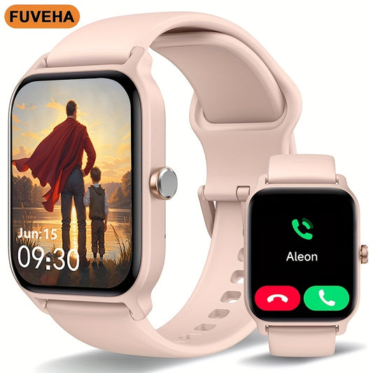 FUVEHA Unisex Smartwatch Gift Premium With Alexa And Calls
