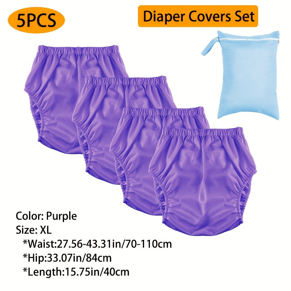 Leakproof Reusable Incontinence Underwear with Wet Bag for Comfort