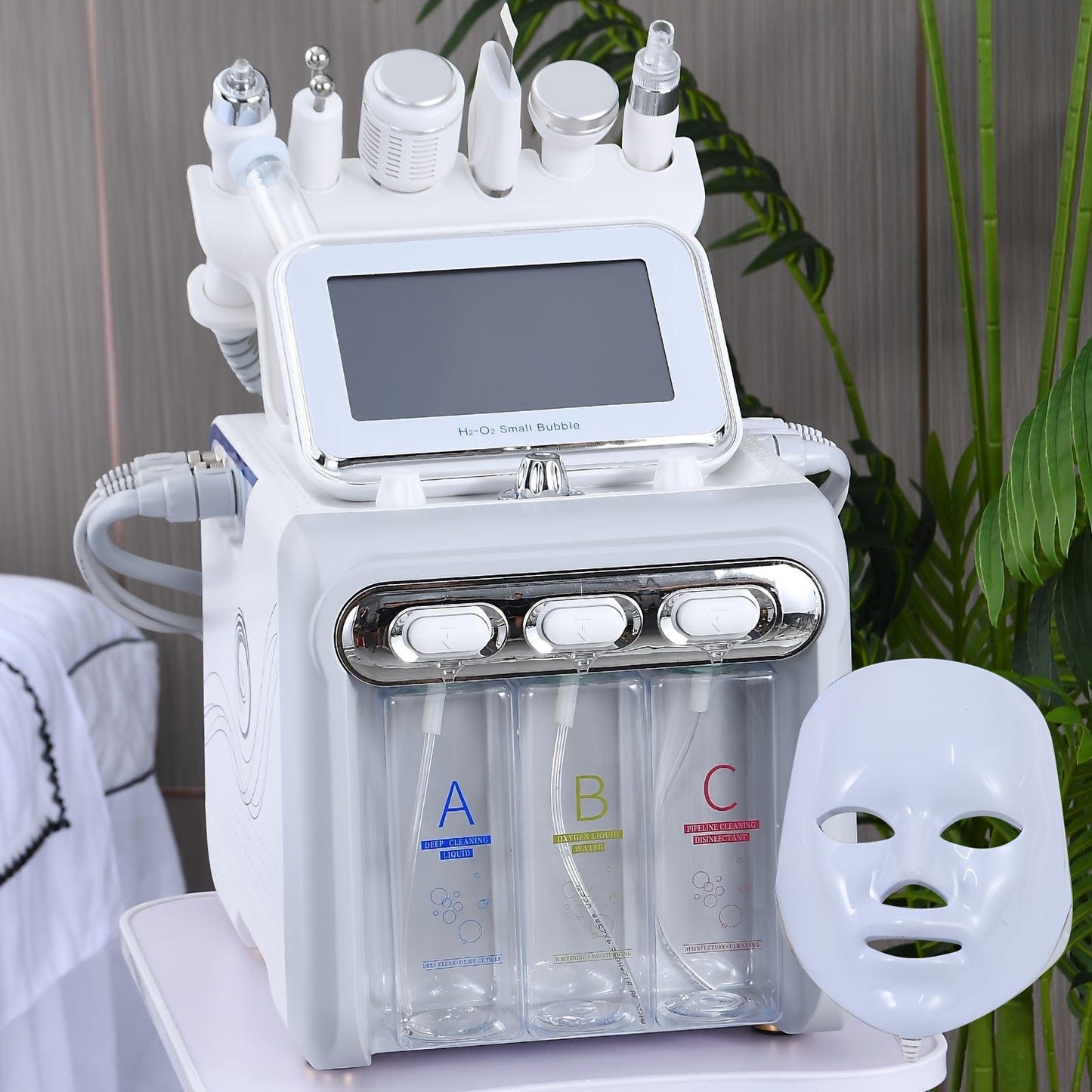 7-in-1 Home Beauty Device for Radiant Skin and Relaxation