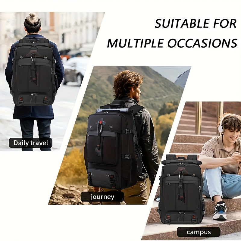 Travel Laptop Backpack With Shoe Compartment For Business