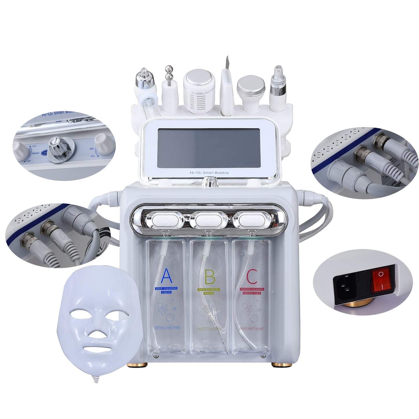 7-in-1 Home Beauty Device for Radiant Skin and Relaxation