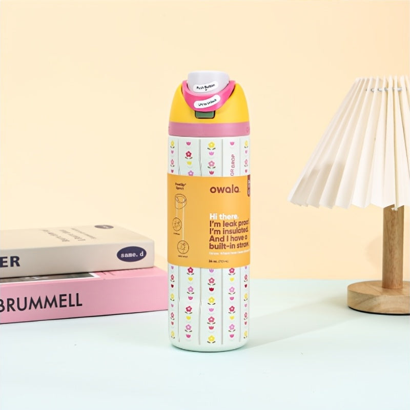 Insulated Stainless Steel Travel Mug With Double Layer Vacuum